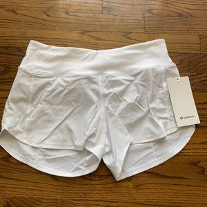 NWT!! Lululemon Speed Up MR 4” Lined